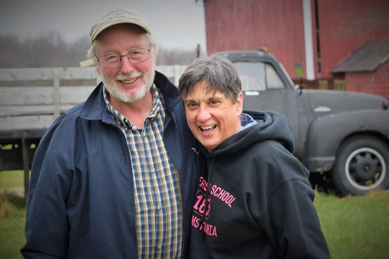 Dr. Barb Christ and her husband Dr. Elwin Stewart, plant pathologists who retired from the college, built the Happy Valley Vineyard & Winery in State College from scratch as a second career.