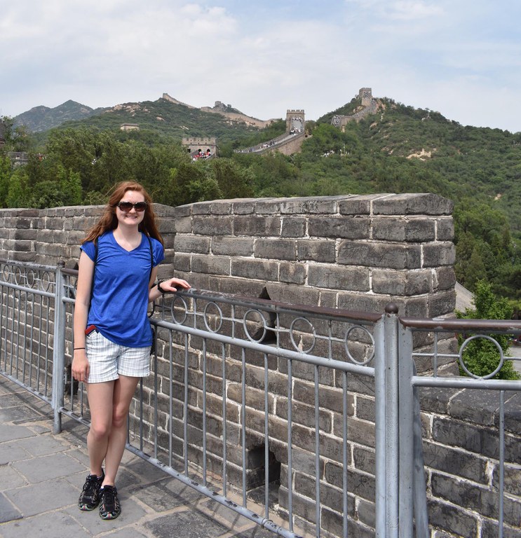 Sightseeing at the Great Wall of China
