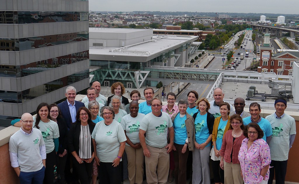 EFSNE project team, pictured at the 2015 team meeting in Baltimore, MD.